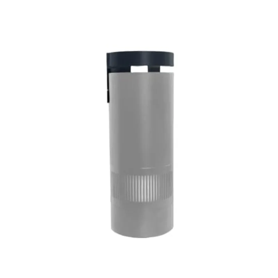 

Vehicle-Mounted Car Air Purifier Silver Multi-Layer Filter Element Compact Cup Holder Design