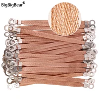 Cable de conexión de puente de 5 ~ 100 Uds 2,5 4 6 mm2 Cable de tierra de aluminio revestido de cobre para caja de distribución Solar PV