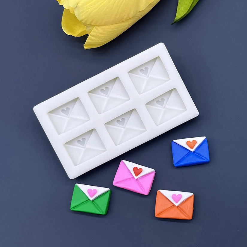 Heart Letter Silicone Cake Baking Mold Sugarcraft Chocolate Cupcake Resin Tools Fondant Cake Decorating Tools