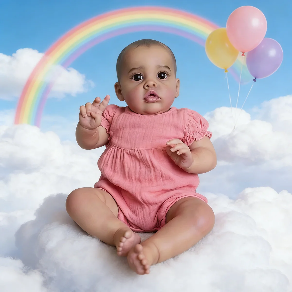 55cm ベンジャミン リボーンドール 本物そっくり ソフトタッチ シリコン製 リアルな新生児人形 コレクターズトイ 14歳以上向け