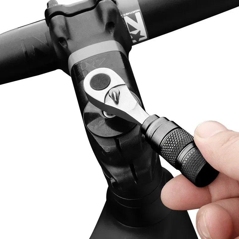 

Cross-border bicycle tools, multi-functional ratchet wrench set, multi-specification screwdriver batch head