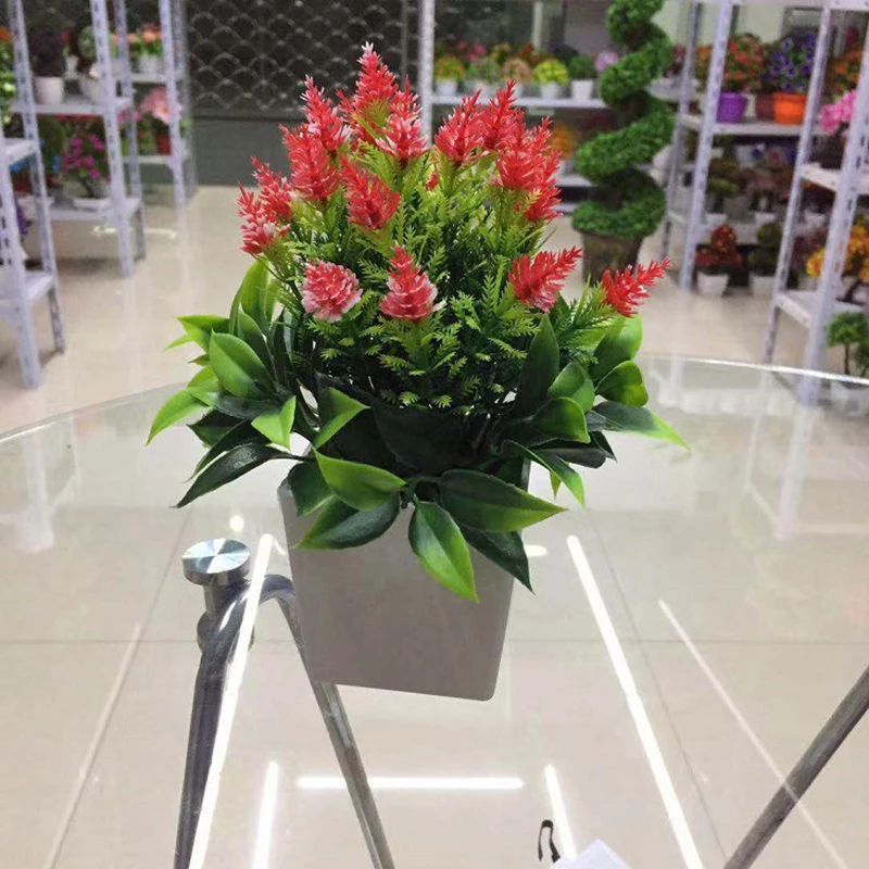 Rattan Artificial Plant Vine Display Living Room Pinecone Bonsai Silk Flower Supplies Wedding Christmas Decoration