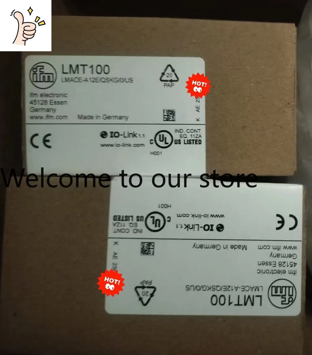 IFM Yifumen LMT100 Liquid Level Sensor, Remaining From The New Project, Original And Genuine,