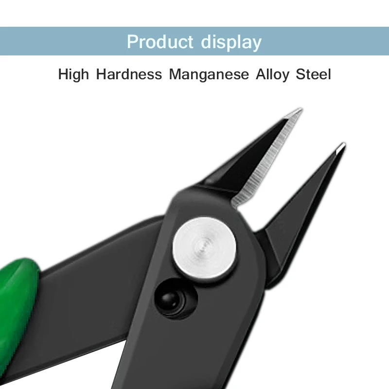 Relife คีมตัดสายไฟแม่นยำ RL-113, คีมตัดสายไฟปลอกหุ้มฉนวนกันลื่นอุปกรณ์ตัดสายไฟ