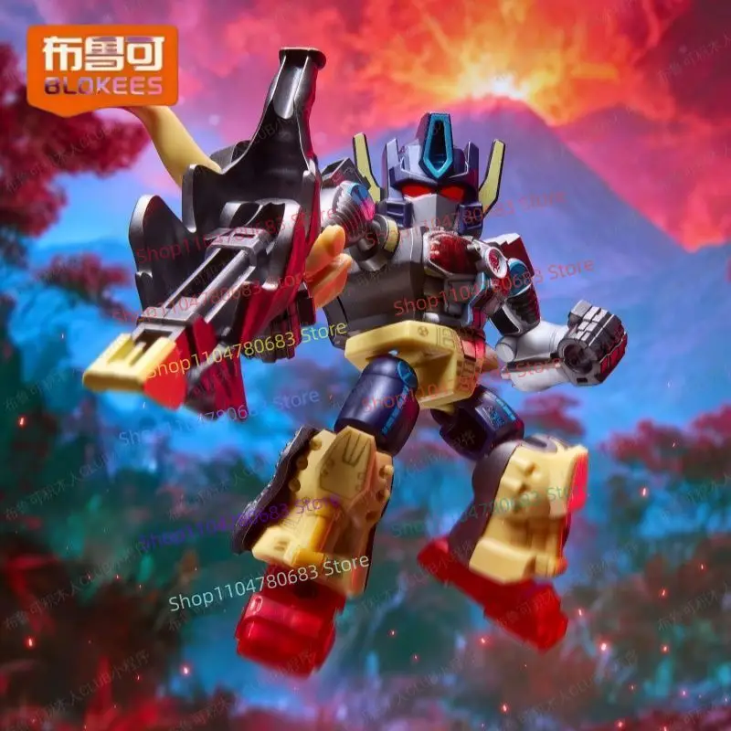 BLOKEES Bouwblok Man Transformers Star Edition Serie 7 Optimus Prime Actiefiguur Assemblagemodel Ornament Anime Speelgoed Cadeau