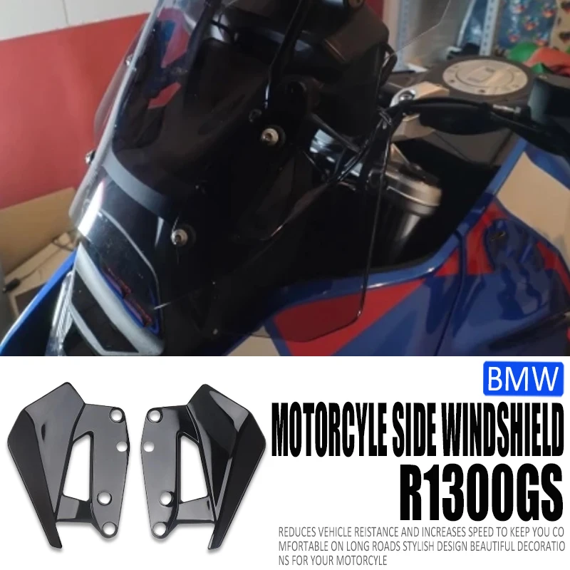 

For Bmw R1300GS R 1300 GS r1300gs r 1300 gs 2024- New Motorcycles Accessories 3 Colors Side Windshield Windscreen Wind Deflector