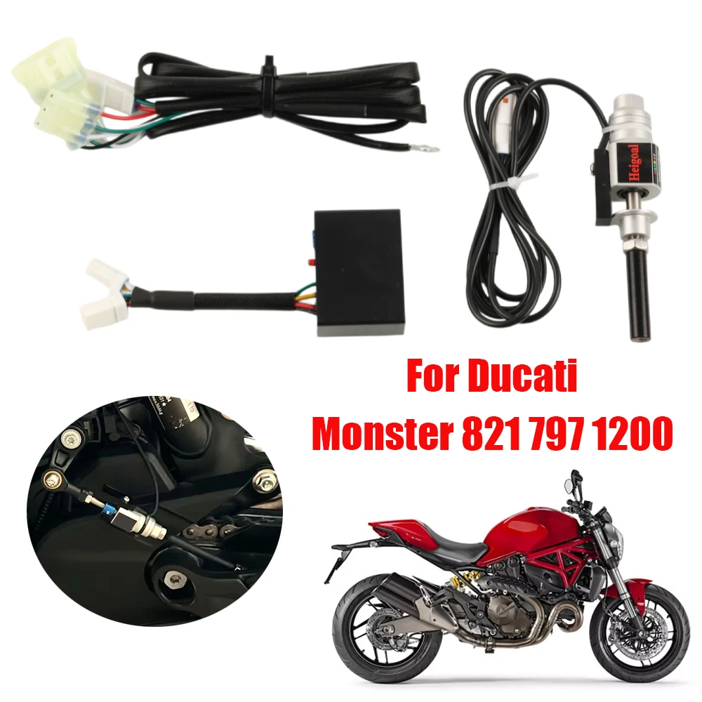 Motorcycle Quickshifter Quick Shift System Fast Quick Shifter Gear Shift One Way For Ducati Monster 821 797 1200