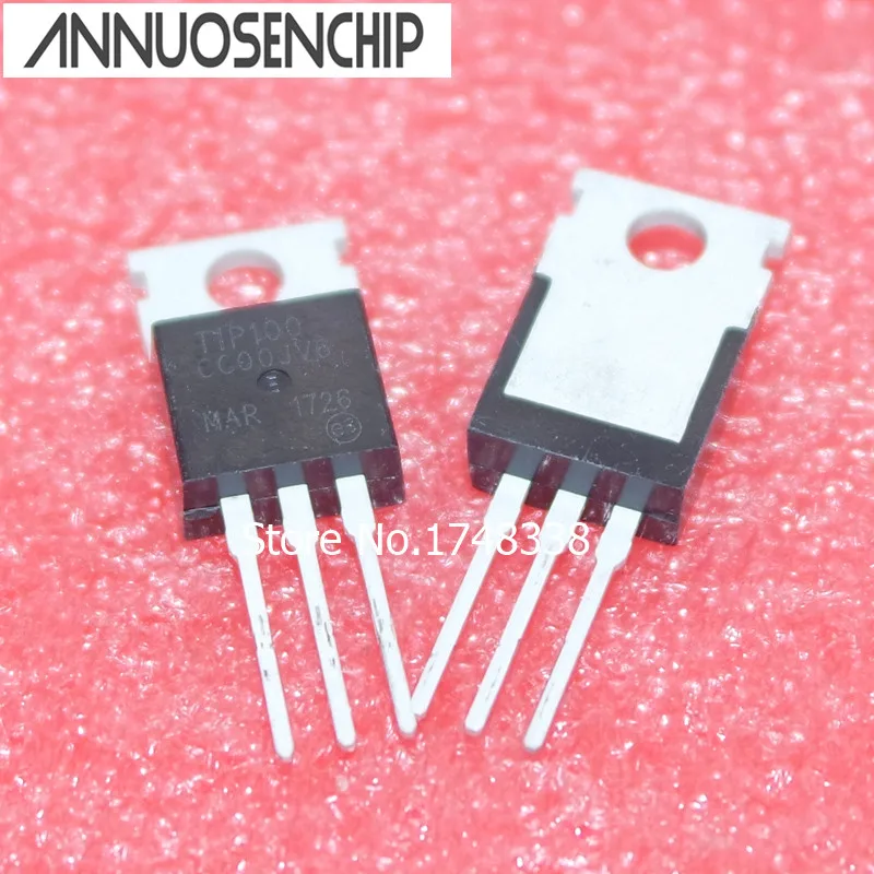 50 unids/lote TIP100 TO-220 nuevo ORIGINAL