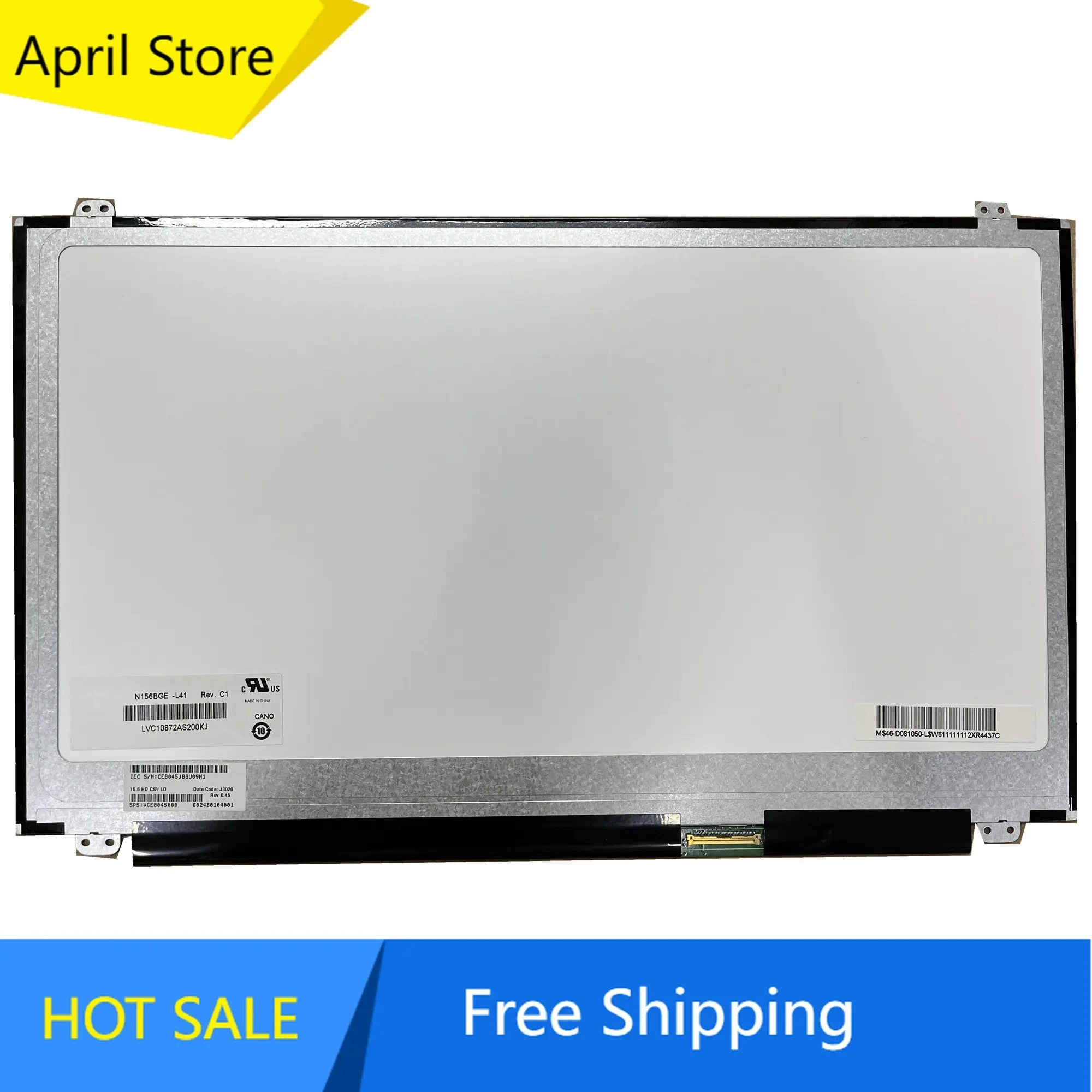 N156BGE-L41 N156BGE-L31 LTN156AT30 LTN156AT20 LP156WHB-TLA1 LP156WH3-TLSA TLS1 B156XW04 V.5 V.6 LCD Screen 1366*768 LVDS 40 Pins