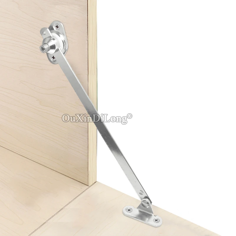 BRAND NEW 2PCS Metal Kitchen Cabinet Hinges Cupboard Cabinet Doors Close Lift Up Stay Support Rod Furniture Hinges