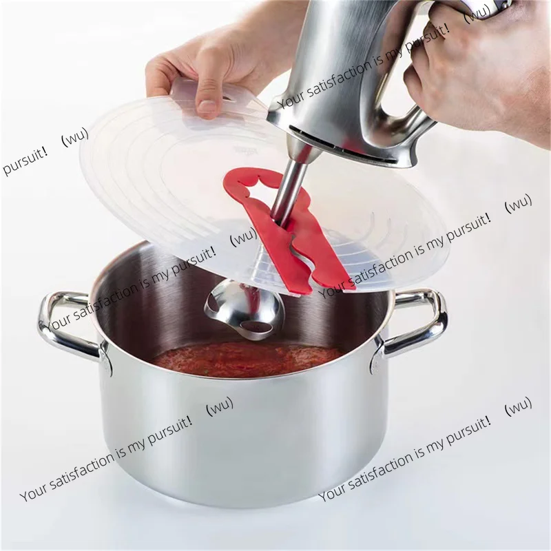 ZOCI-Beat Eggs Mixer Cover Mixer Splatter Guard Whisk Mixing Bowl Lid Silicone Anti Splash Cover Cooking Supplies for Kitchen