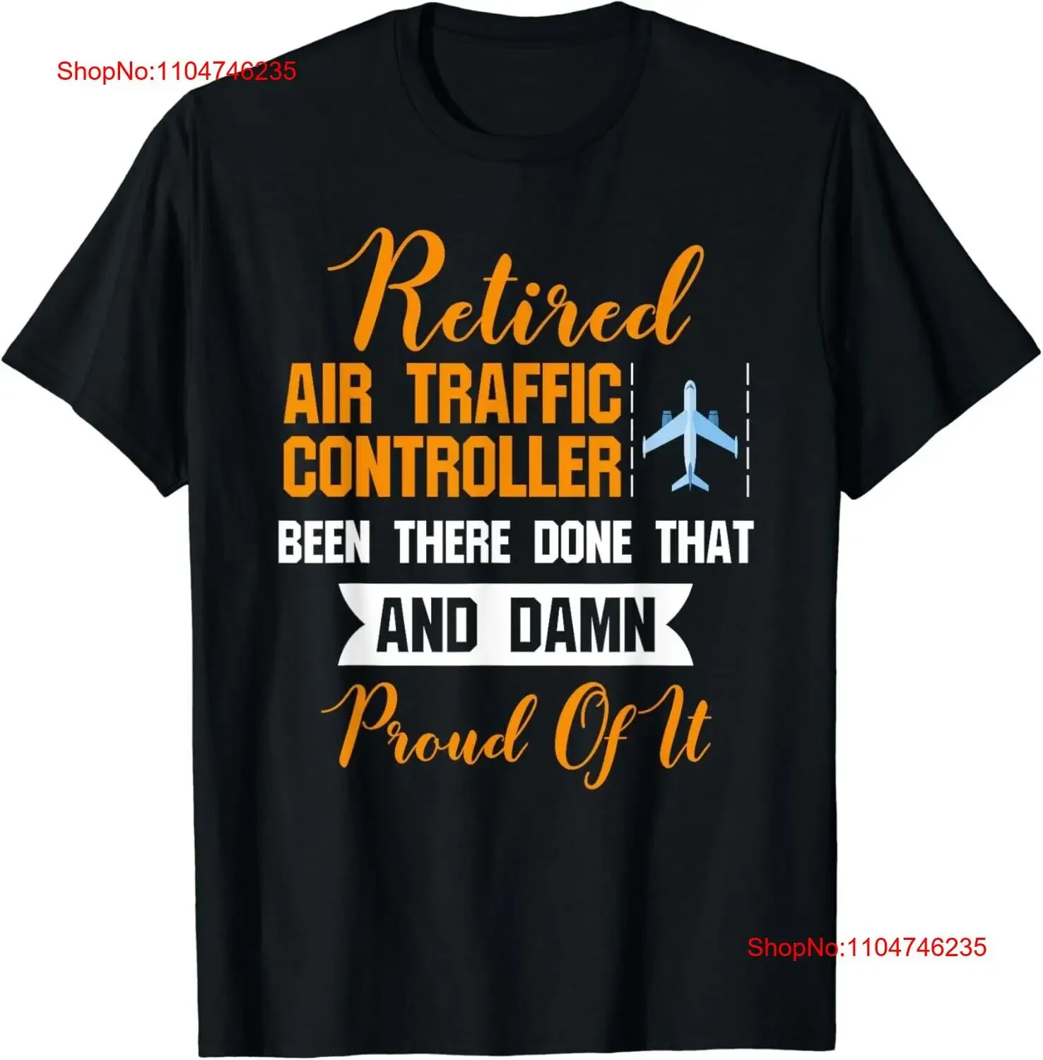 

Забавная футболка с контроллером воздушного движения на пенсии, Damn Proud Of It, винтажная стираная футболка с рисунком, повседневная дизайнерская одежда, универсальная