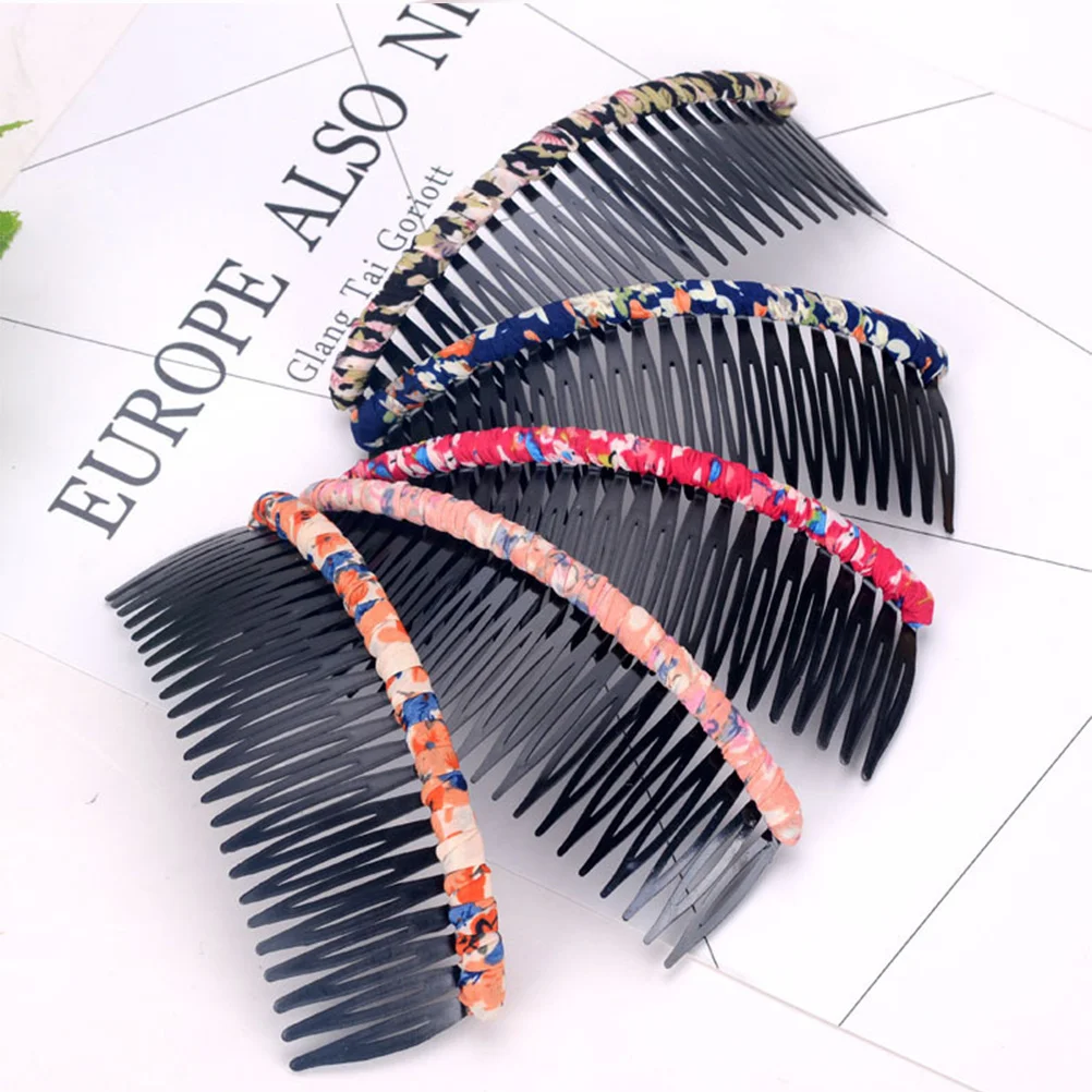 

10Pcs Interleaved Hairdressing Comb Smooth Knots Reduce Breakage Portable for Women Girls All Hair Types Hair Comb