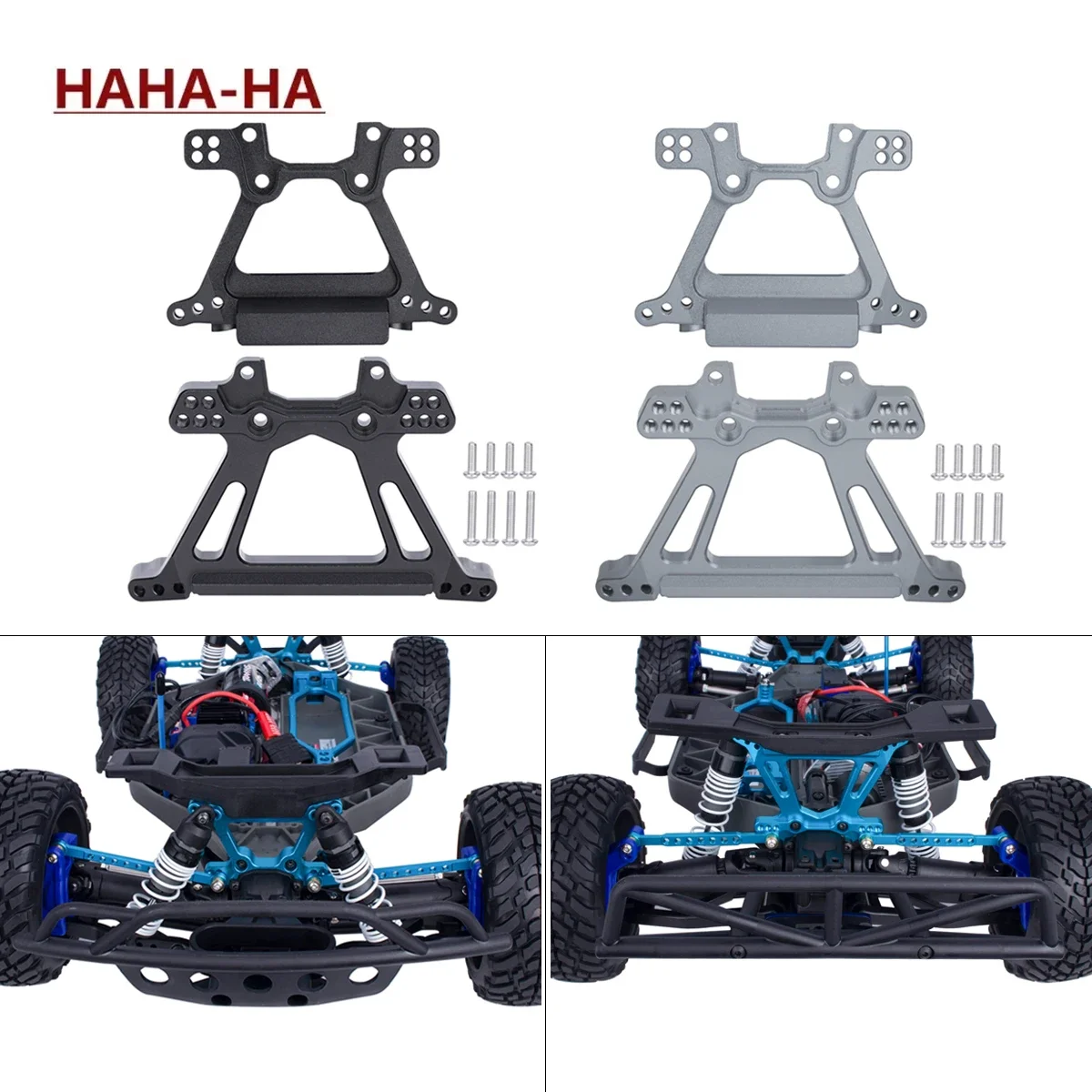 

Алюминиевый комплект передних и задних амортизаторов для Traxxas 1/10 Slash BL-2S 4x4 4WD, сверхмощные детали для обновления радиоуправляемого автомобиля