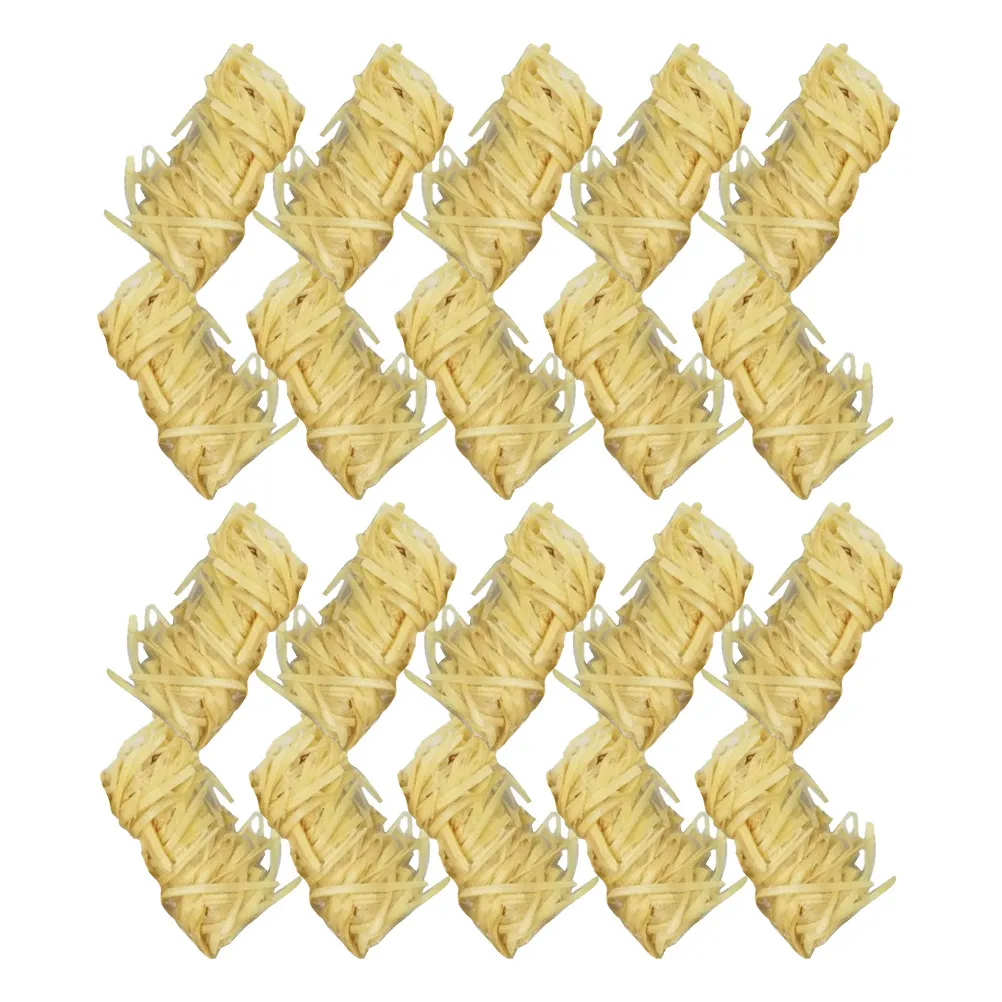 50Pcs Natural Wood Firelighters Quick Ignition Long Burning Outdoor Camping Barbecue Grill Stove Fire Starters Biodegradable