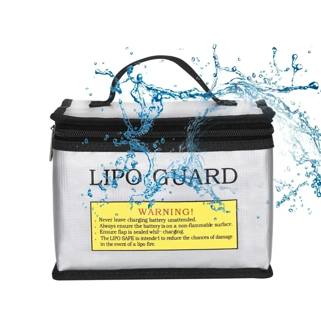 Sac de sécurité anti-Explosion pour batterie Lipo, étanche, résistant au feu, pour Drone de course FPV modèle RC