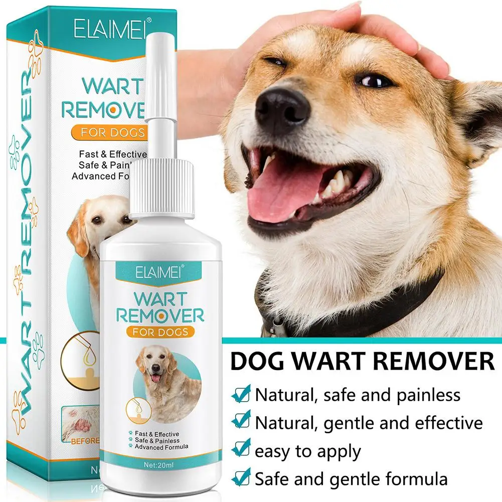 Dog Wart Remover Pet Skin Tag Wart Removal Painless Treatment Against Mole Cat And Dog Flat Warts Removal Pet Skin Care Liquid