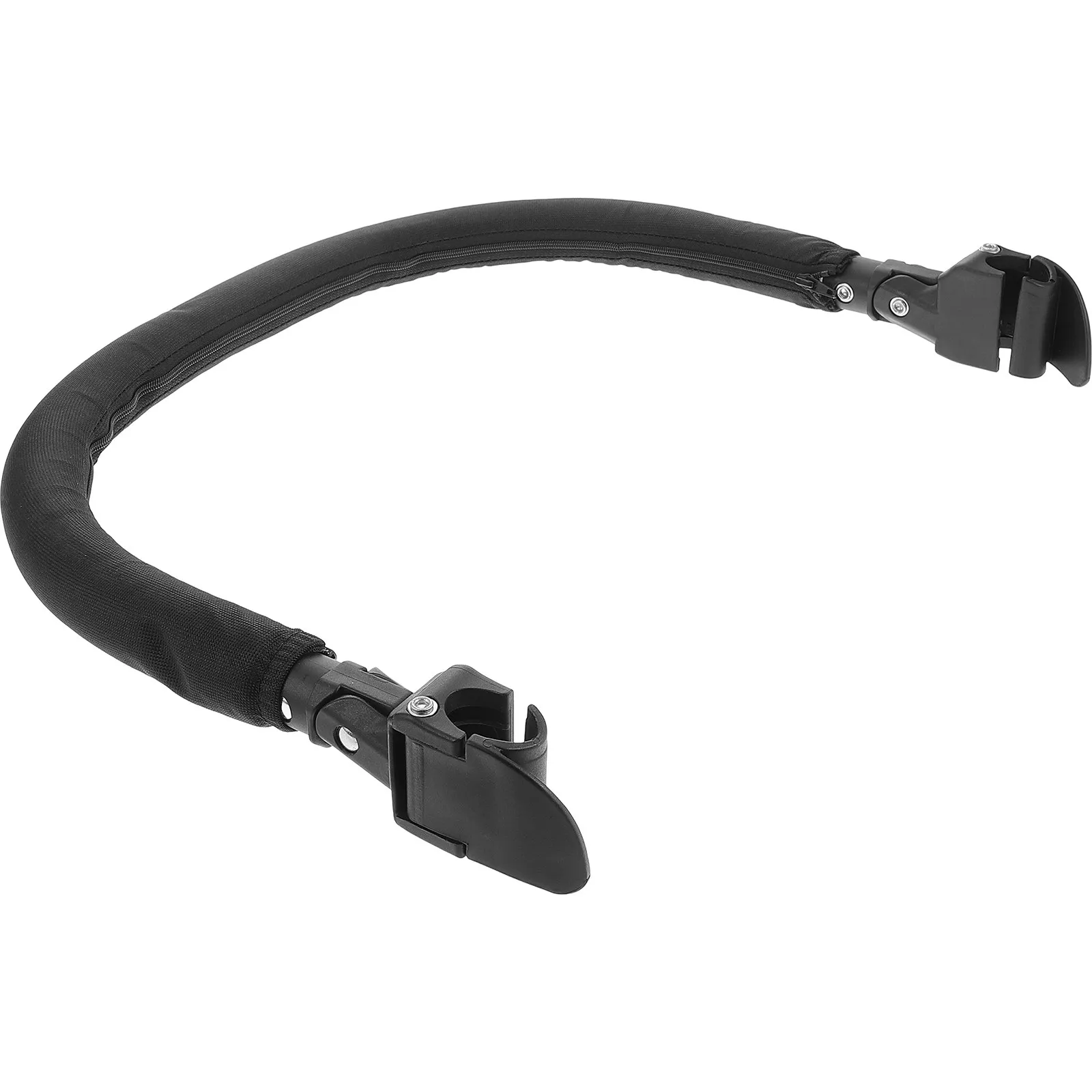 Baby Stroller Handle Armrest Crossbar Accessory Heavy Duty Metal Sponge Material Easy to Install Universal Fit for Most