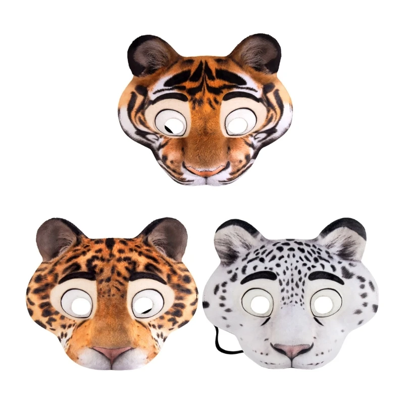 

Reusable EVA Animal Masks Costume Accessories Kids Birthday Party Celebration