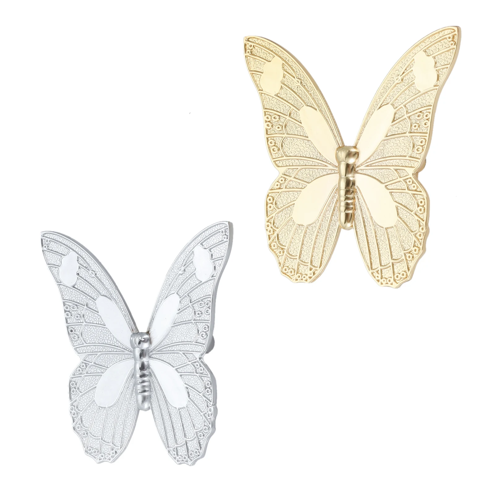 1PC Schmetterling Griff Pull Knopf Möbel Tür Schrank Schrank Griffe Küche Schublade Pull Griffe Hause Dekoration 8,3 CM * 8CM