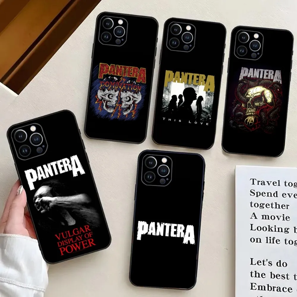 Pantera Ritual Metal Band Phone Case For iPhone 16,15,14,13,12,11,Plus,Pro Max,XS,X,XR,SE,Mini,8,7 Soft Silicone Cover