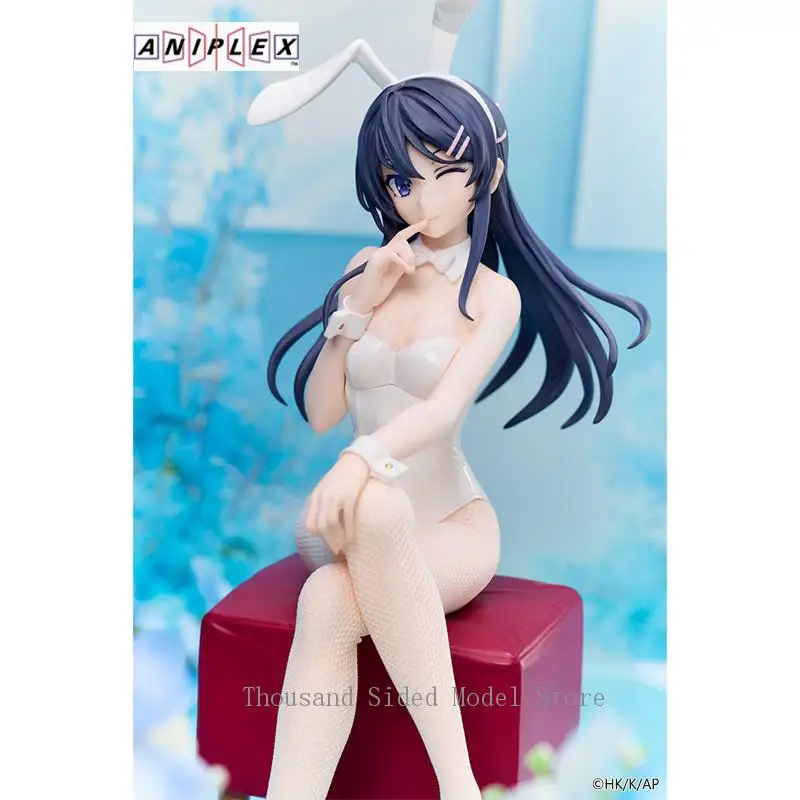 

In Stock Original ANIPLEX+ Sakurajima Mai Bunny Girl Kawaii Doll Anime Model Toys PVC Collectible Desktop Ornament 21CM