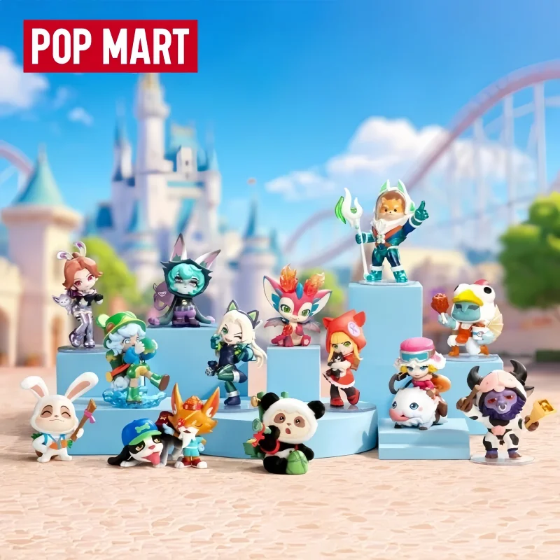 New Genuine Hot Selling POP MART League Of Legends Cute Power Battle Series Figure Blind Box Game Merchandise Surprise Gift Toys - view 2