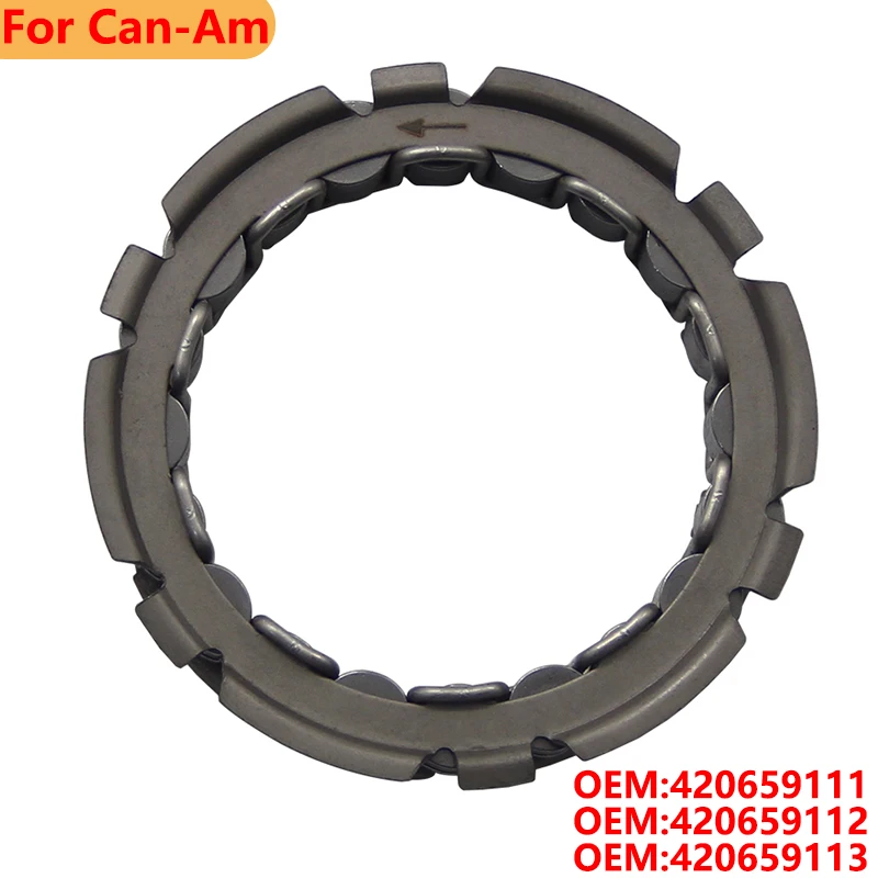 

420659111 Starter Motor One Way Clutch For Can-Am Traxter Renegade 500 800 800R 1000R HD8 Rro HD10 Defender DPS XT Max 6X6