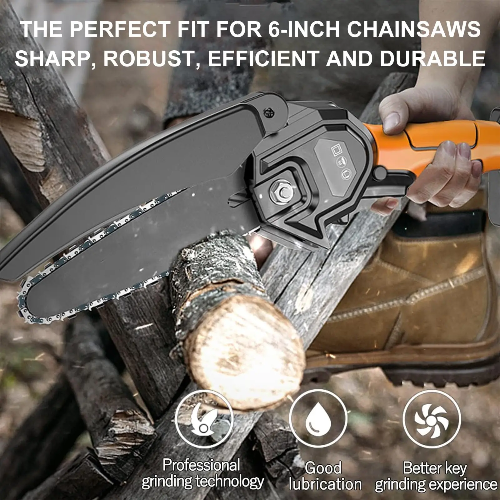 6 inch chainsaw chain 6inch Mini Steel Chainsaw Chains Electric Chainsaws Accessory Chains Replacement Mini Electric Chainsaw