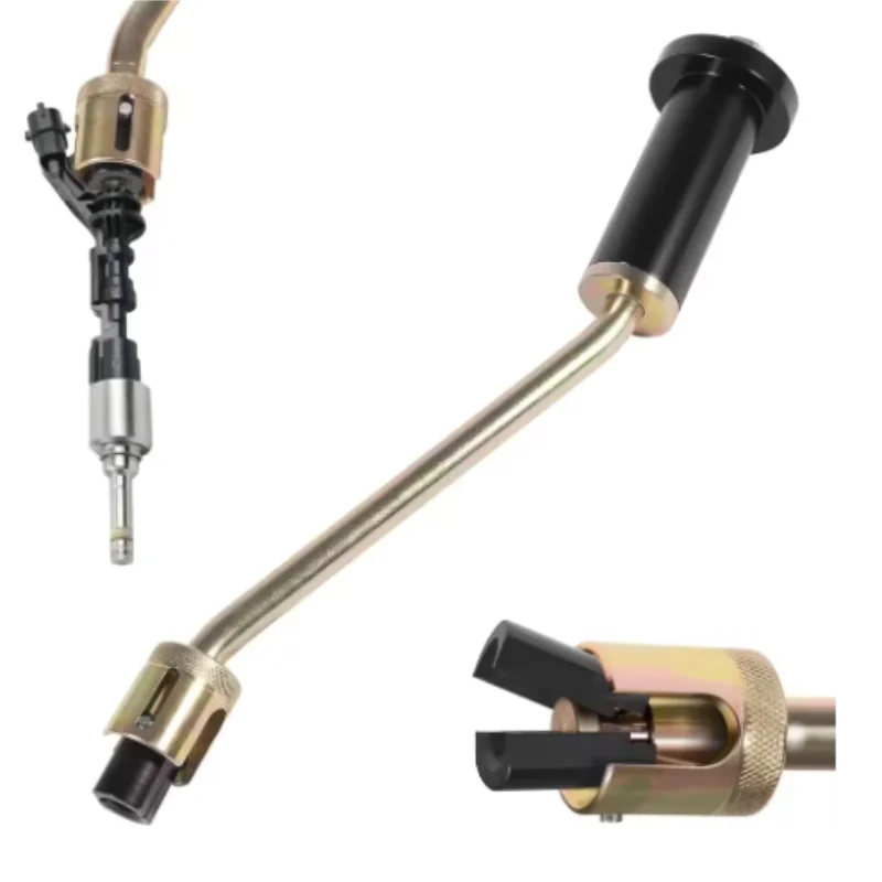 

Инструмент для снятия топливных форсунок, совместимый с двигателями Jaguar 3.0 и Land Rover 5.0L V8, замена съемника топливных форсунок 310-197 гг.