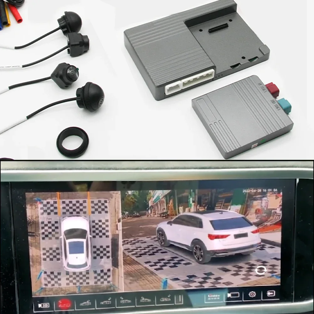 FASpecial Fit 3D-Kamera-Rückfahrhilfe-Decodersystem für Benz S-Klasse W222