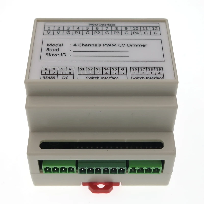 

4-channel Constant Voltage PWM Module RS485 LED Dimming Smart Home RGBW Lamp With Control Static/dynamic Scene