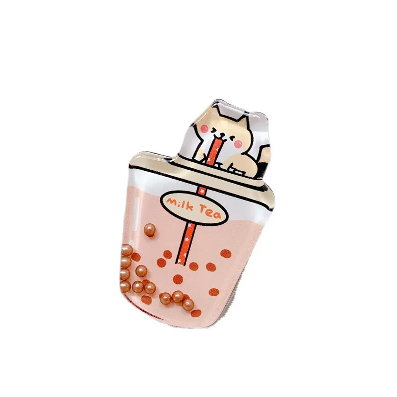 الكرتون الرمال المتحركة كعكة وسادة هوائية الهاتف جبل الخلفي ملصق قابل للسحب الضروري كسول حامل سطح المكتب لمشاهدة الدراما المضادة للانزلاق