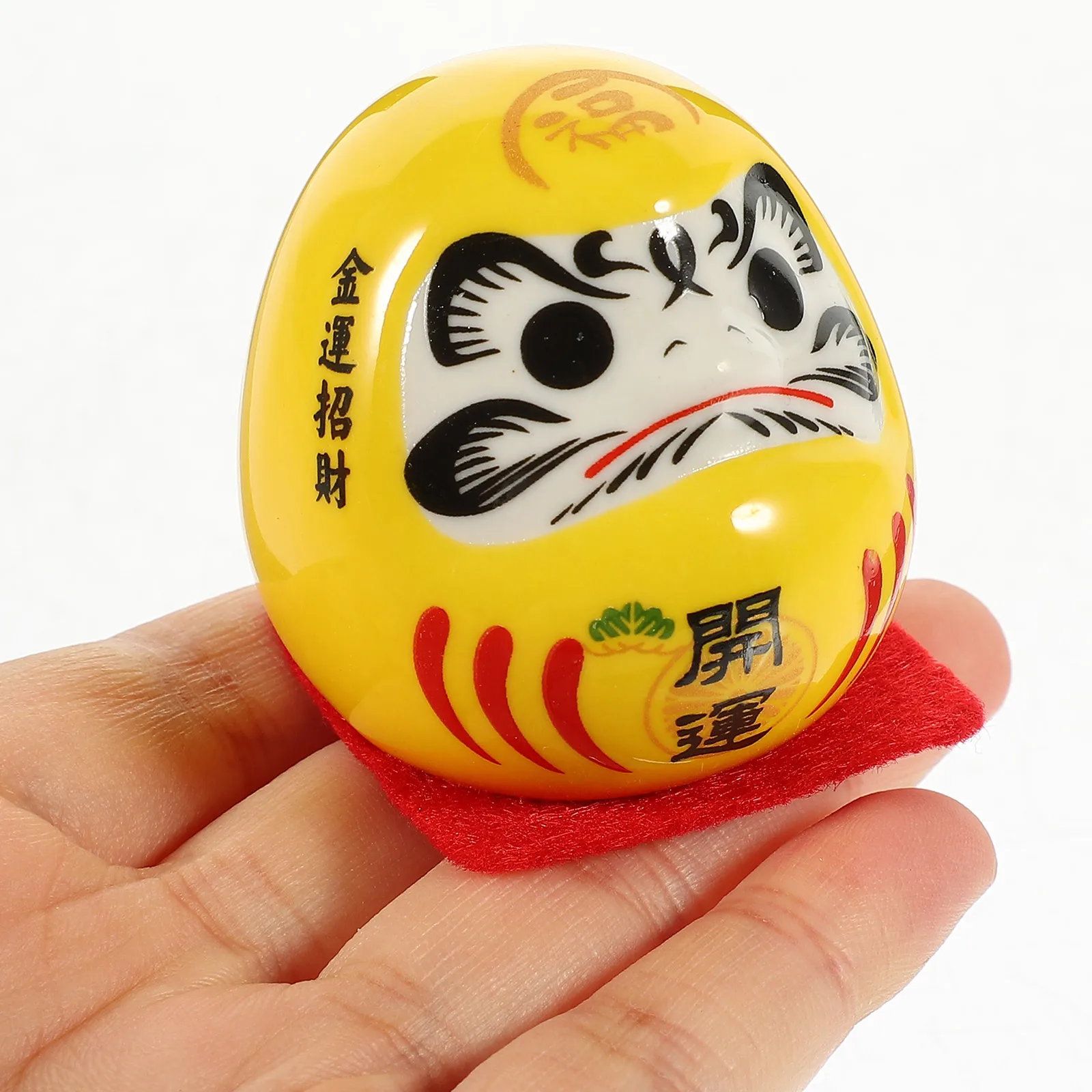 

Car Dharma Egg Decoration Statue Ceramics Japan