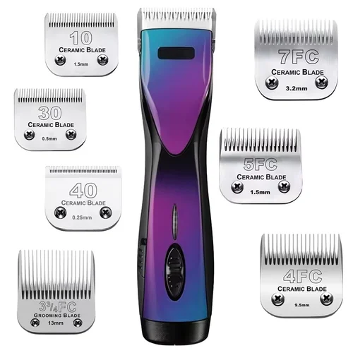 Cuchilla de cerámica de repuesto para perros Andis /Oster A5 A6, Golden A5, Turbo A5, Power Max, PowerPro Ultra/Wahl KM Series Clippers