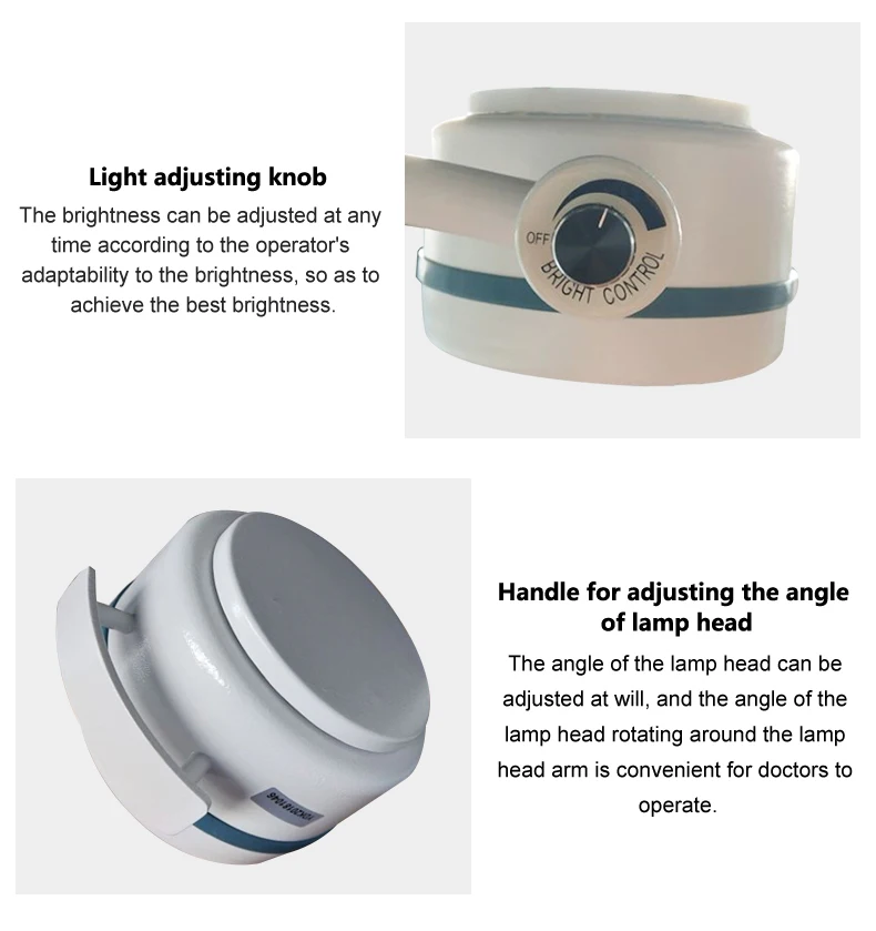 LED dome dental light inspection light shadowless wall mount