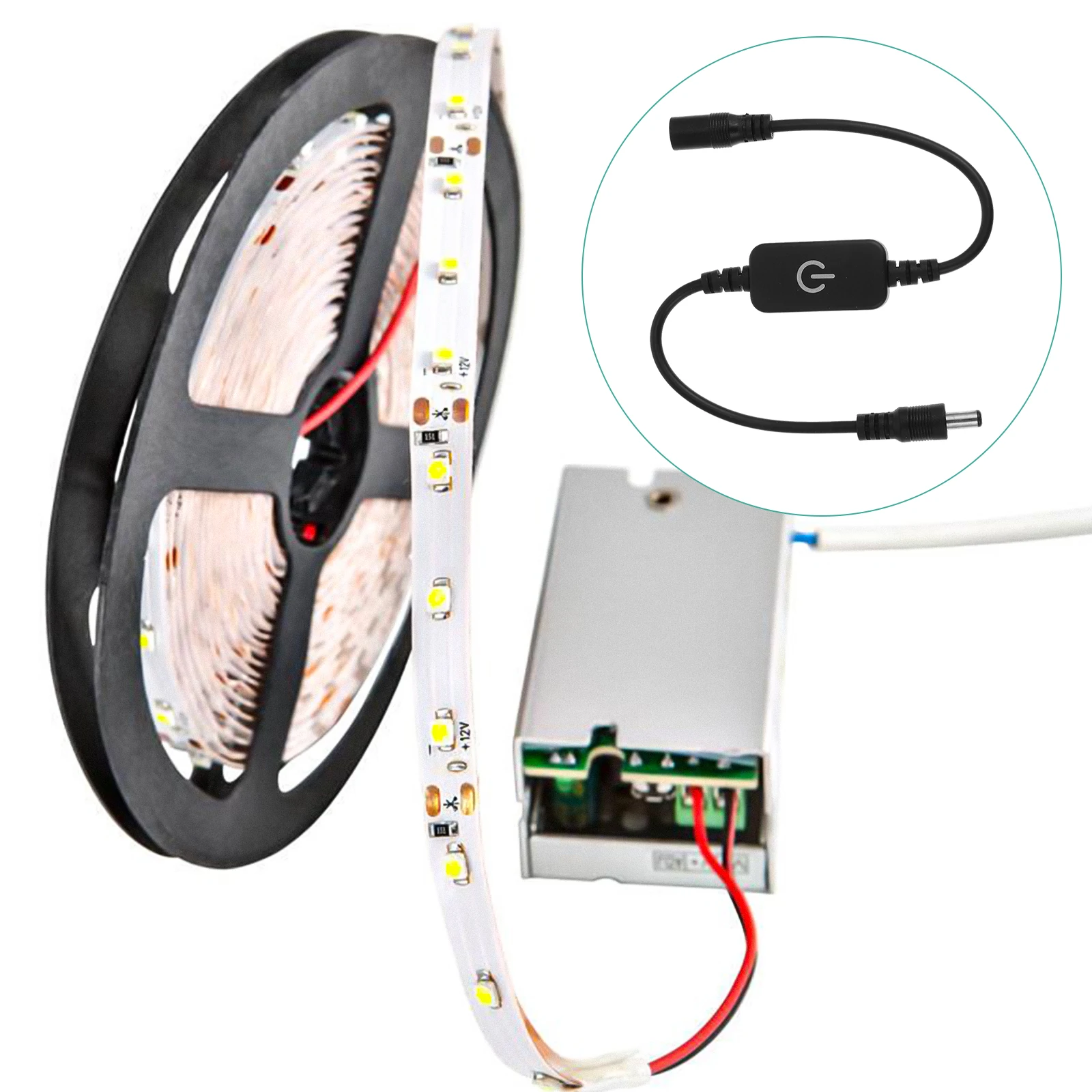 

LED Strip Touch Sensor 12V DC Connection Non Flickering Energy Saving Night Smart Home
