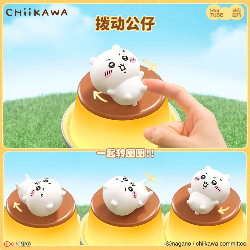 Nieuwe Chiikawa Pudding Lamp Desktop Ornamenten Speelgoed Verjaardagscadeautjes Kawaii Hachiware Usagi Slaapkamer Bedhead Sfeer Bureaulamp
