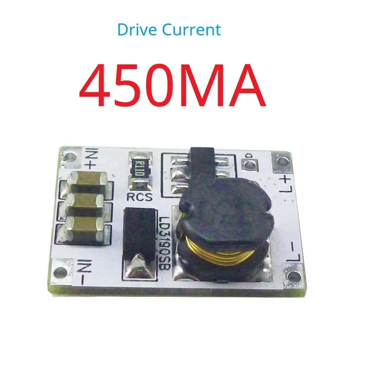 DC 3.3-32V LED Dimmer Step-Down Constant Current LED Driver Module for Led Strip Lights Bedroom Signs Neon 450MA