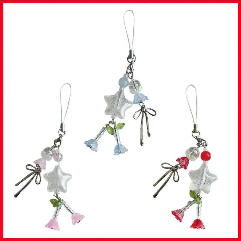 F3MF Summer Star Phone Brap Brap Acrylice Lightweight крепкий аксессуар для женских девочек украшения украшения ювелирных