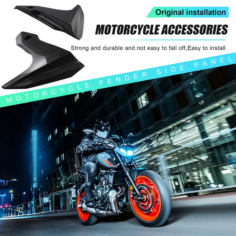 Motorcycle Fairing Cover Upper Cowl Front Fender Side Panel Mudguard For YAMAHA MT-07 MT07 FZ-07 2012-2017