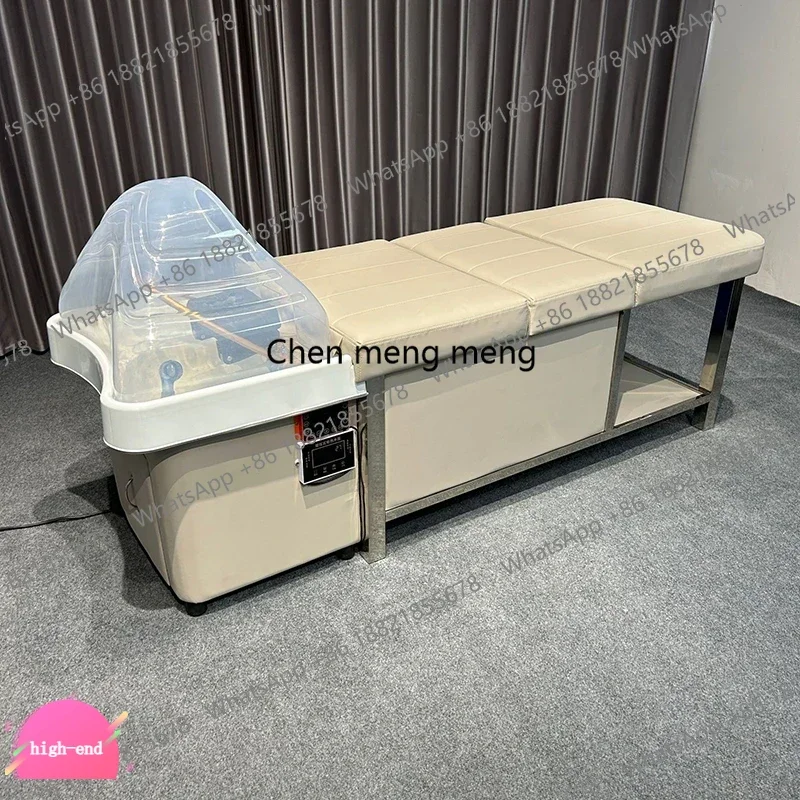 

D5556 Water Storage Type Beauty Salon Shampoo Beds Nordic Fumigation Shampoo Chairs Ergonomics Lounge Salon Furniture
