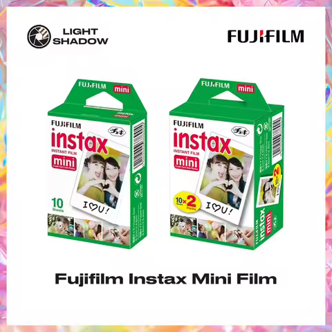 Fujifilm Instax Mini Instant Film 10/20/40/80/100/200 Sheets For Instant Mini Camera mini11 12 9 7+ 90 3 Inch White Edge Films