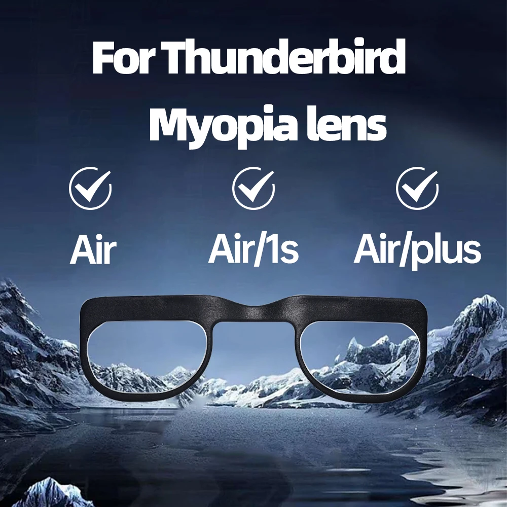 For Thunderbird Air 1S Myopia Lens Air2 AR Glasses Lens Air/Plus Intelligent Glasses Lens Customization