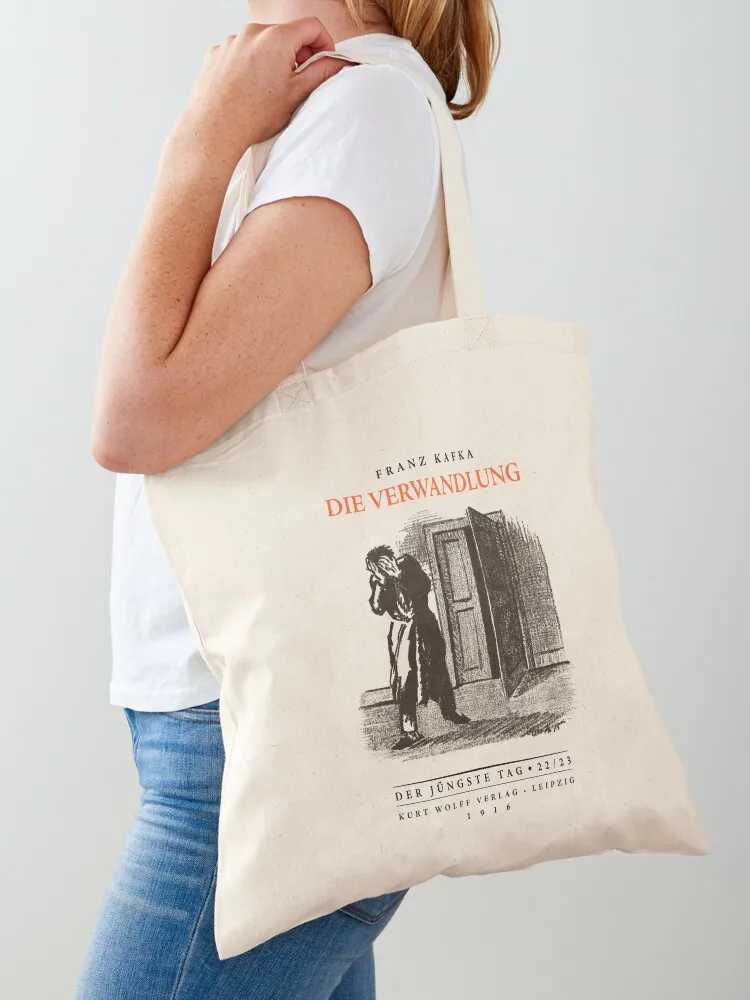 Die Vermandlung, Franz Kafka Tote Bag Lady bag personalized tote Women\'s bags Canvas Tote Bag