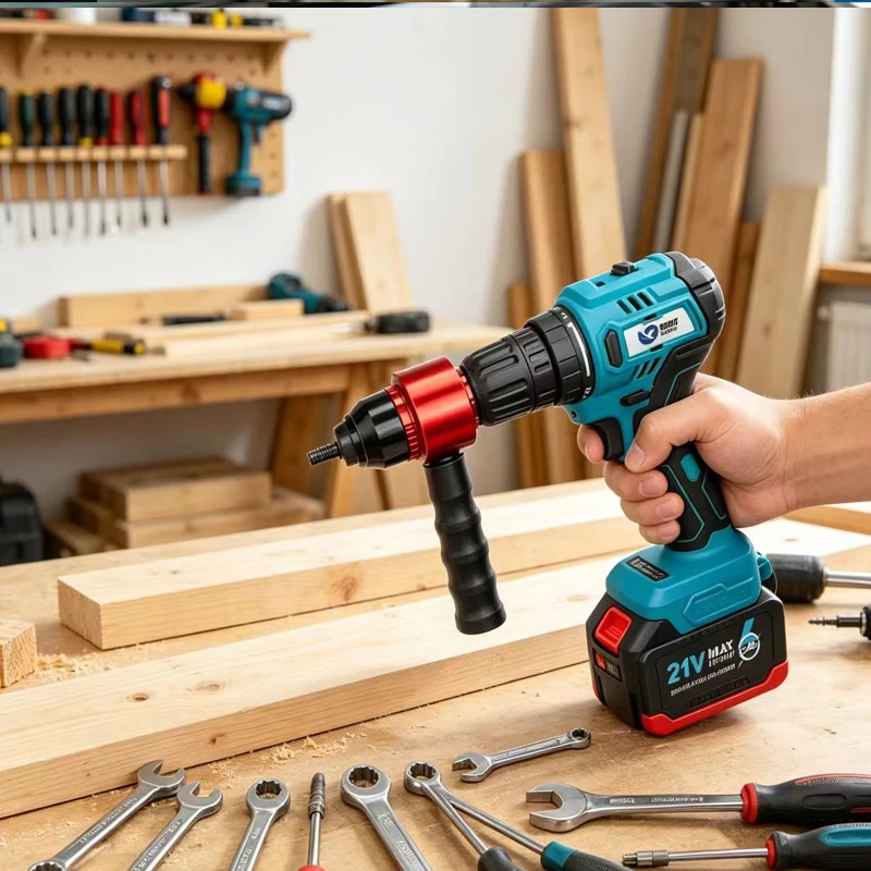 m3~m8-electric-rivet-gun-removable-rivet-nut-tool-adapter-with-100pcs-rivet-nuts-for-electric-drill-hand-wrench