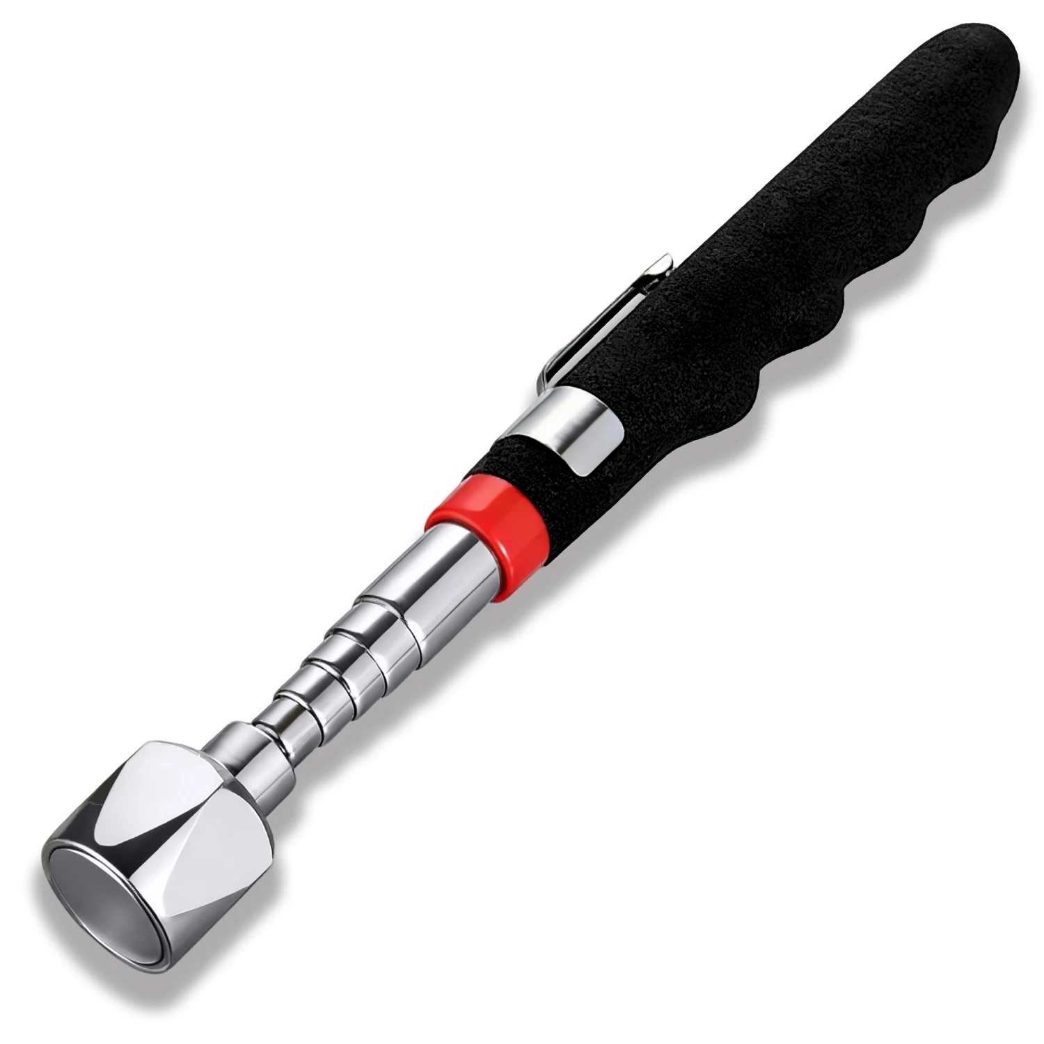 16LBs Telescoping Magnetic Pickup Tool with Pen Clip Design Magnet Stick Extendable 7