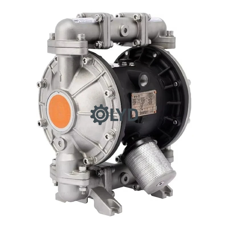 Stainless Steel Pneumatic Diaphragm Pump Sewage Diesel Industrial Irrigation Air Powered Pump
