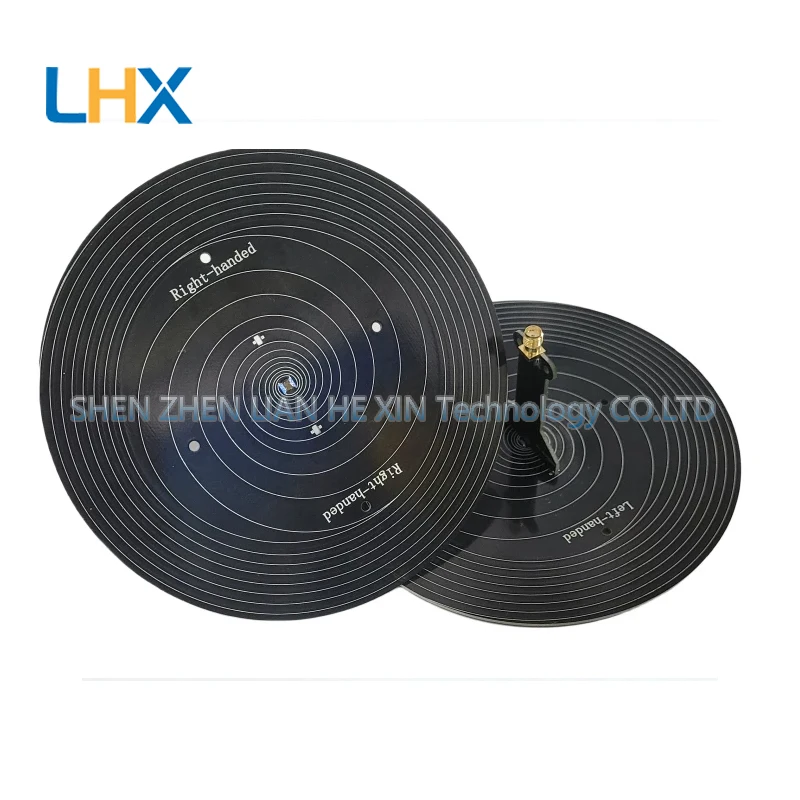 Ultra-wideband 640MHz-9.2GHz circularly polarized antenna equiangular helical antenna left and right rotation