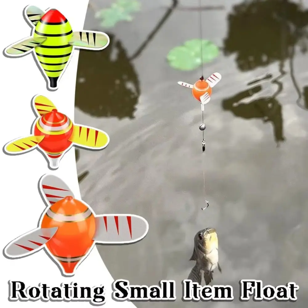 Automatic Sinking Fishing Rotary Float Freshwater Floaters Superfine Workmanship Fishing Bobbers Micro Object Mini Stream